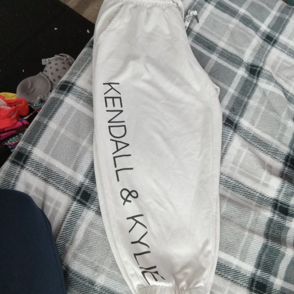 Kendall and Kylie sweatpant capris